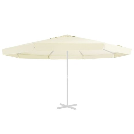 Vervangingsdoek voor parasol 500 cm zandkleurig