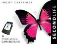Kangaro Sl-11011061 Cartridge Secondlife Canon Pg 510/512 Zwart