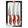 Westcott Ac-Cl80000 Clauss Keukenmessen 3 Stuks Rood