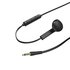 Hama Oordopjes Advance Earbuds Microfoon Platte Kabel Zwart_